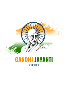 Gandhi Jayanti PPT Slide 1