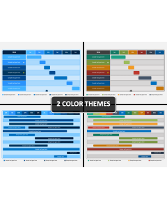 Gantt Chart Templates for PowerPoint and Google Slides | SketchBubble