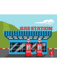 Gas Station PPT Slide 1