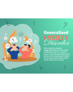 Generalized Anxiety Disorder (GAD) PPT Slide 1