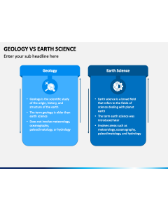 Geology Vs Earth Science PPT Slide 1