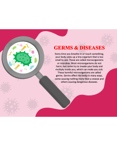 Germs and Diseases PPT Slide 1