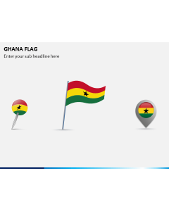 Ghana Flag PPT Slide 1