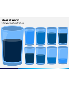 Glass of Water PPT Slide 1