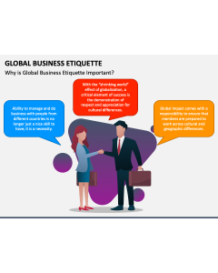 Global Business Etiquette PPT Slide 1