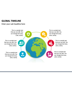 Global Timeline PPT Slide 1