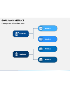 Goals and Metrics PPT Slide 1