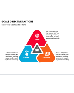 Goals Objectives Actions PPT Slide 1