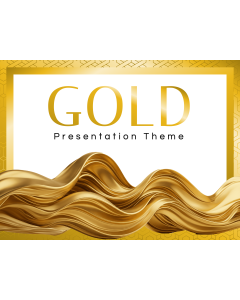 Gold Presentation Theme PPT Thumbnail