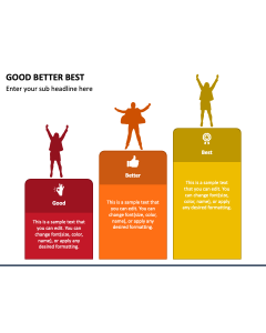 Good Better Best Free Slide 1