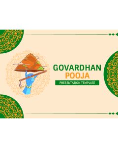 Govardhan Pooja PPT Slide 1