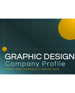 Graphic Design Company Profile PPT Thumbnail