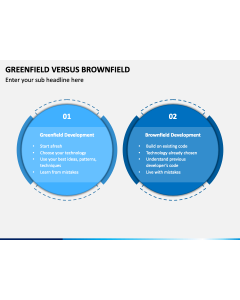 Greenfield Vs Brownfield PPT Slide 1