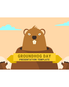 Groundhog Day PPT Slide 1