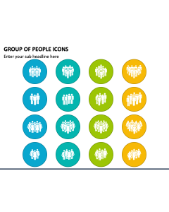 Group of People Icons PPT Slide 1