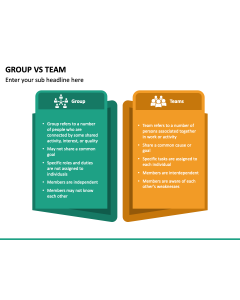 Group Vs Team PPT Slide 1