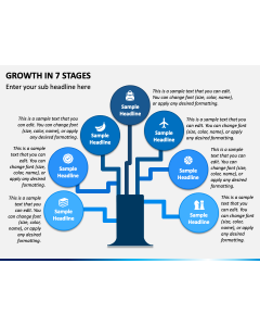 Growth In 7 Stages PPT Slide 1