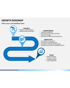 Growth Roadmap PPT Slide 1