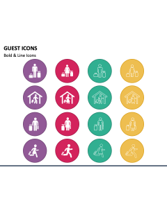 Guest Icons PPT Slide 1