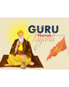 Guru Nanak Jayanti Free PPT Slide 1