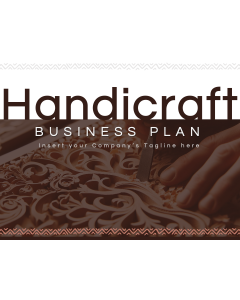 Handicraft Business Plan PPT Thumbnail
