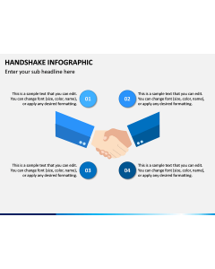 Handshake Infographic PPT Slide 1