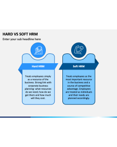 Hard Vs Soft HRM PPT Slide 1