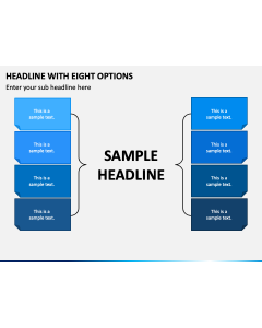 Headline with Eight Options PPT Slide 1