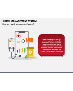 Health Management System PPT Slide 1