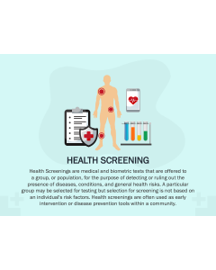 Health Screening PPT Slide 1