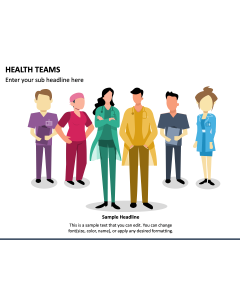 Health Teams PPT Slide 1