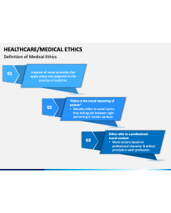 Healthcare Ethics PPT Slide 1