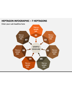 Heptagon Infographic - 7 Heptagons PPT Slide 1