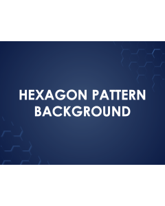 Hexagons Pattern Background PPT Slide 1
