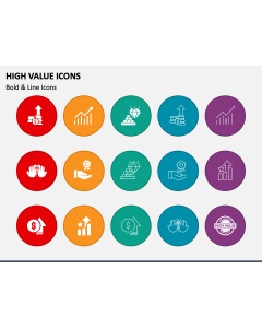 High Value Icons PPT Slide 1