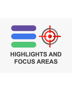 Highlights and Focus Areas PPT Slide 1
