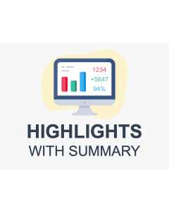 Highlights with Summary PPT Slide 1