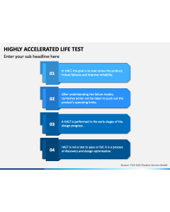 Highly Accelerated Life Test PPT Slide 1