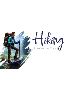 Hiking Theme PPT Thumbnail
