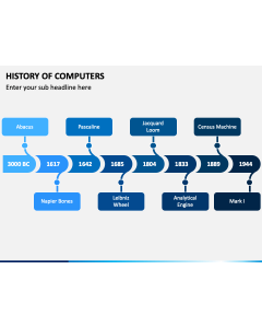 History of Computers PPT Slide 1
