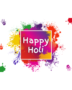 Holi PPT Slide 1