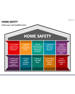 Home Safety PPT Slide 1