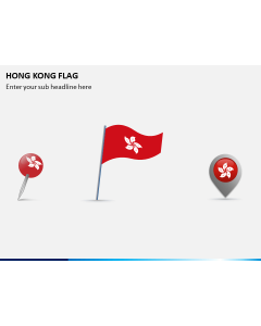 Hong Kong Flag PPT Slide