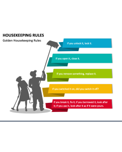 Housekeeping Rules PPT Slide 1