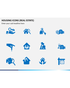 Housing Icons Icons PPT slide 1