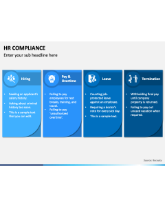 HR Compliance PPT Slide 1