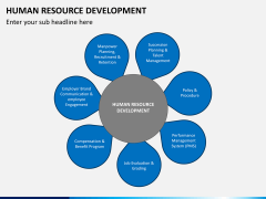 Human resource development PPT slide 1