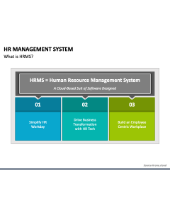 HR Management System PPT Slide 1