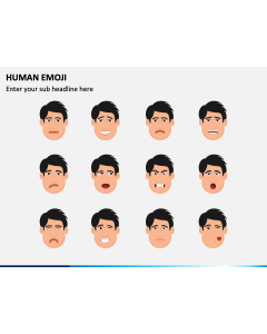 Human Emoji PPT Slide 1