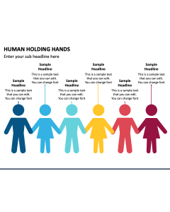 Human Holding Hands PPT Slide 1